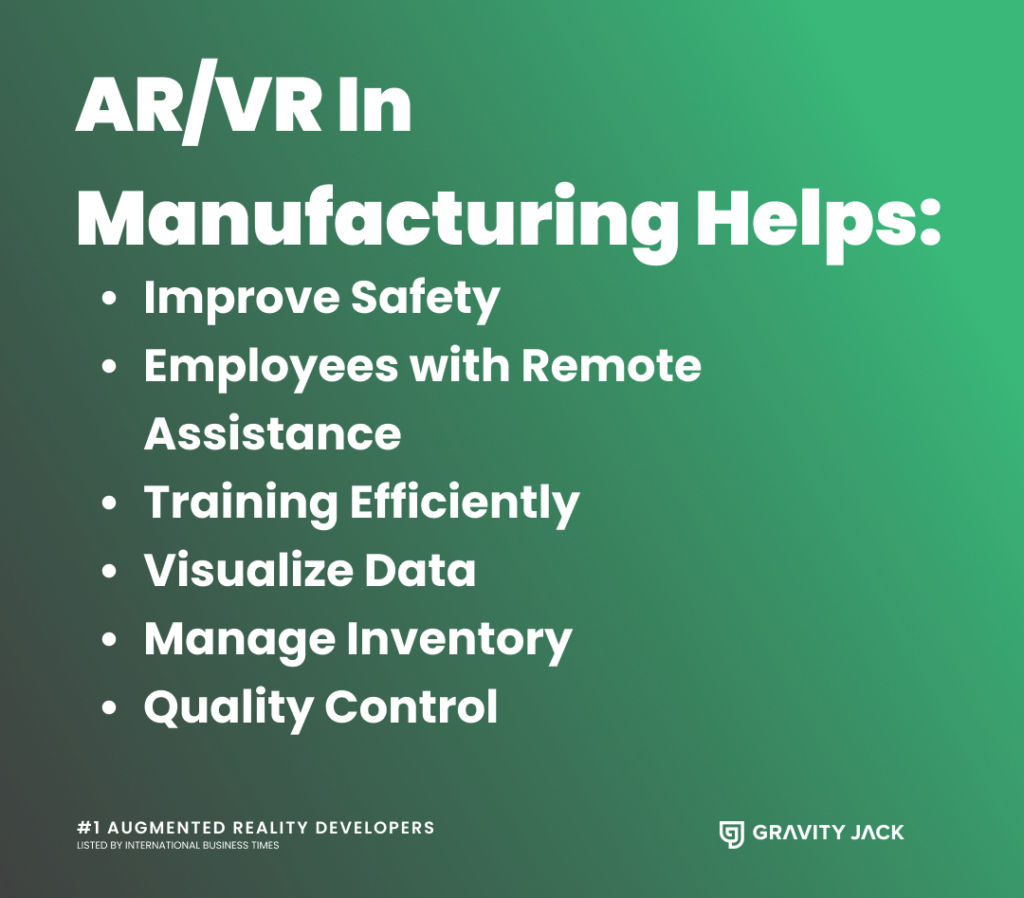 How Augmented Reality Helps in Manufacturing